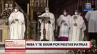 Arzobispo de Lima realizó misa y Te Deum por 28 de julio desde Catedral de Lima