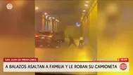 Asaltan a balazos a una familia en San Juan de Miraflores