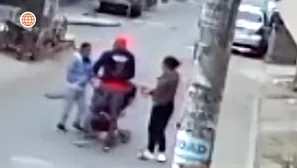 Dos sujetos armados en moto asaltaron a una madre con su bebé y a otra mujer en San Martín de Porres. / Video: América Noticias