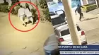 Asaltan a pareja en su casa en Miraflores tras seguirlos