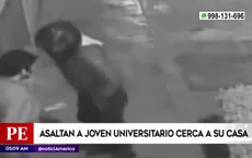 Asaltaron a joven universitario cerca a su casa en San Martín de Porres - Noticias de casa
