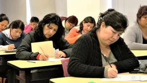 El examen se llevó a cabo el pasado domingo en 92 centros de evaluació / Foto: archivo El Comercio