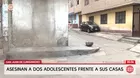 Asesinan a adolescentes durante ataque en San Juan de Lurigancho