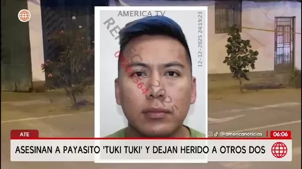 Asesinan al payaso Tuki Tuki y hieren a sus dos compañeros en Ate/ América Noticias Asesinan al payaso Tuki Tuki y hieren a sus dos compañeros en Ate/ América Noticias