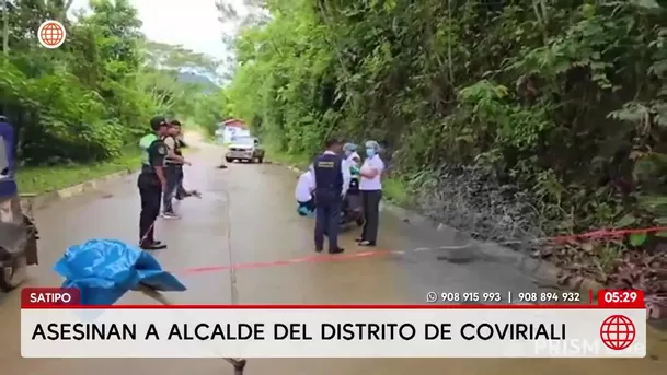 Asesinan a alcalde de Coviriali tras ataque armado en Satipo. Foto: América Noticias