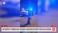 Asesinan a animador durante fiesta de San Valentín en el Callao
