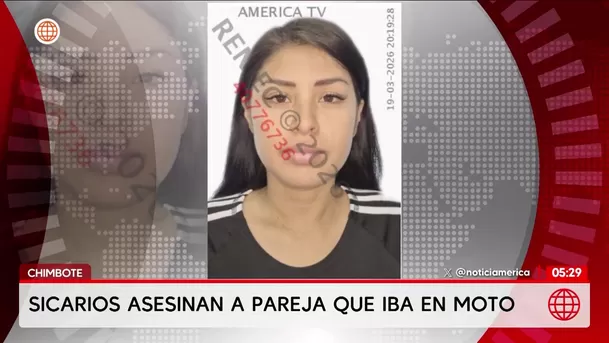Asesinan apareja que iba en moto en Chimbote. Foto: América Noticias Asesinan apareja que iba en moto en Chimbote. Foto: América Noticias