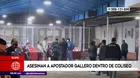 Asesinan a apostador en coliseo de gallos en Supe