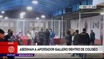 Ataque de los sicarios fue captado por cámaras de vigilancia.