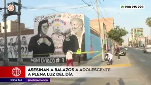 Asesinan a balazos a adolescente a plena luz del día en el Callao. Foto y video: América Noticias