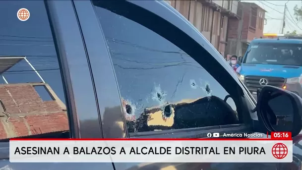 Asesinan a balazos al alcalde Víctor Hugo Febre en Piura. Foto: América Noticias