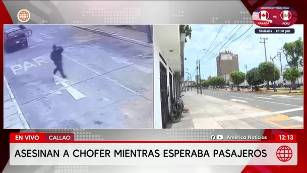 Matan a balazos a chofer de combi en Callao. Foto: América Noticias Matan a balazos a chofer de combi en Callao. Foto: América Noticias