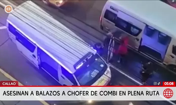 Asesinan a chofer de combi en el Callao
