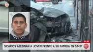 Asesinan a balazos a conductor en San Martín de Porres