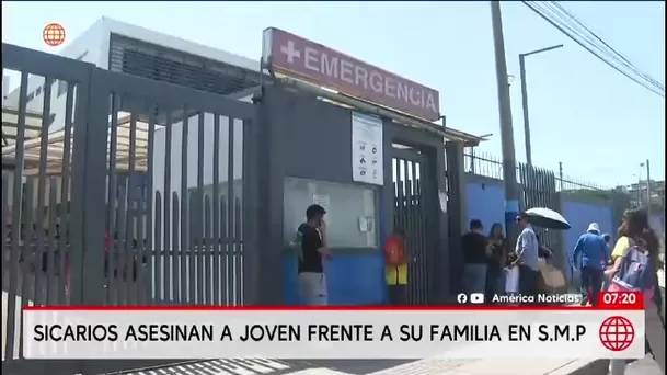 Conductor es asesinado por sicarios en San Martín de Porres/ América Noticias