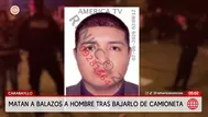 Asesinan a balazos a un hombre en Carabayllo