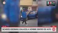 Asesinan a balazos a hombre dentro de auto en el Callao