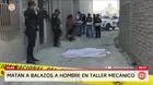 Asesinan a balazos a hombre en taller mecánico en Piura