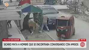 Asesinan a balazos a hombre en Villa El Salvador. Foto y video: América Noticias