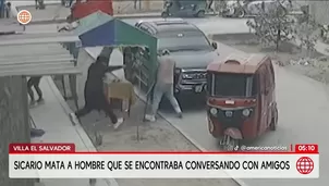Asesinan a balazos a hombre en Villa El Salvador. Foto y video: América Noticias