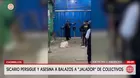 Asesinan a balazos a jalador de colectivos en Chorrillos