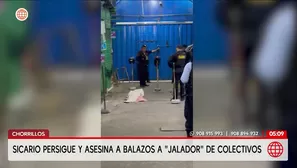 Asesinan a balazos a jalador de colectivos en Chorrillos. Foto y video: América Noticias
