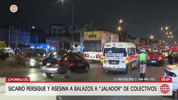 Asesinan a balazos a jalador de colectivos en Chorrillos. Foto: América Noticias Asesinan a balazos a jalador de colectivos en Chorrillos. Foto: América Noticias