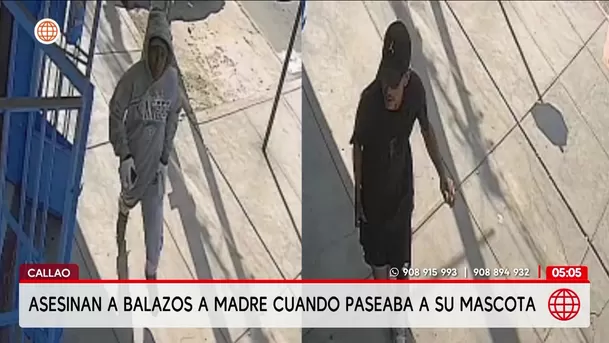 Asesinan a balazos a madre cuando paseaba a su mascota en Callao. Foto: América Noticias