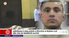 Asesinan en Barrios Altos a policía a plena luz del día