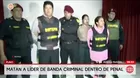 Asesinan a cabecilla de banda dentro de penal en Puno