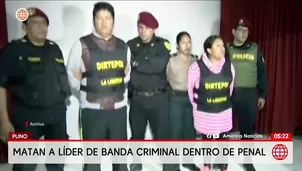 Asesinan a líder de Los Plataneros dentro de penal en Puno. Foto y video: América Noticias