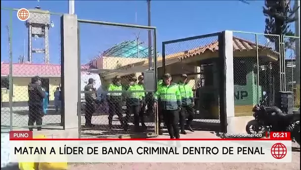 Asesinan a líder de Los Plataneros dentro de penal en Puno. Foto: América Noticias