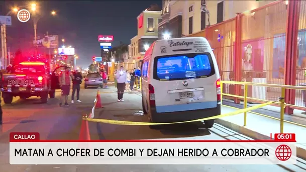 Asesinan a chofer de combi frente a centro comercial en el Callao. Foto: América Noticias