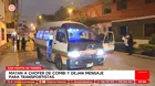 Asesinan a chofer de combi en San Martín de Porres tras ataque
