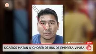 Asesinan a chofer de la empresa Vipusa en Villa El Salvador