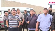 Protesta de transportistas de El Rápido por asesinato de chofer