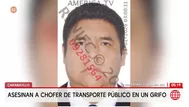 Asesinan a chofer de transporte público en Carabayllo