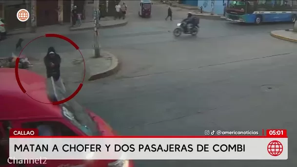Asesinan a chofer y dos pasajeras en San Juan de Miraflores. Foto: América Noticias