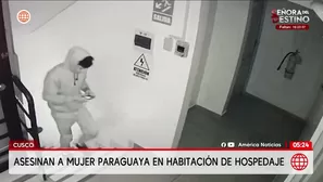 Asesinan a Deysi Gonzales Merenico en un hospedaje del Cusco. Foto y video: América Noticias