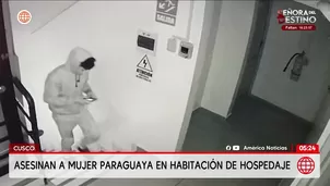 Asesinan a Deysi Gonzales Merenico en un hospedaje del Cusco. Foto y video: América Noticias