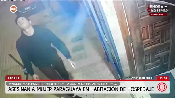 Asesinan a Deysi Gonzales Merenico en un hospedaje del Cusco. Foto: América Noticias Asesinan a Deysi Gonzales Merenico en un hospedaje del Cusco. Foto: América Noticias