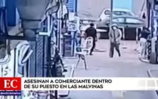 Asesinan a comerciante dentro de su puesto en Las Malvinas - Noticias de comerciante