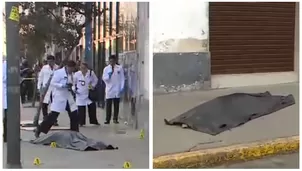 Acribillan a un hombre frente a niños en el Cercado de Lima/ América Noticias