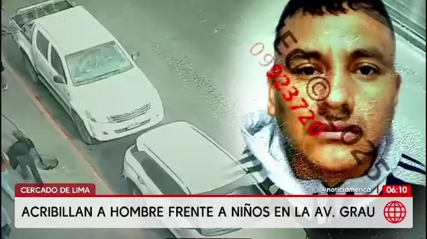Asesinan a hombre en Av. Grau del Cercado de Lima / América Noticias Asesinan a hombre en Av. Grau del Cercado de Lima / América Noticias