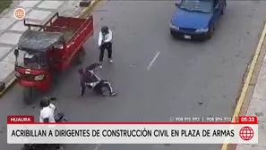 Asesinan a dos dirigentes de Construcción Civil en Huaura. Foto y video: América Noticias