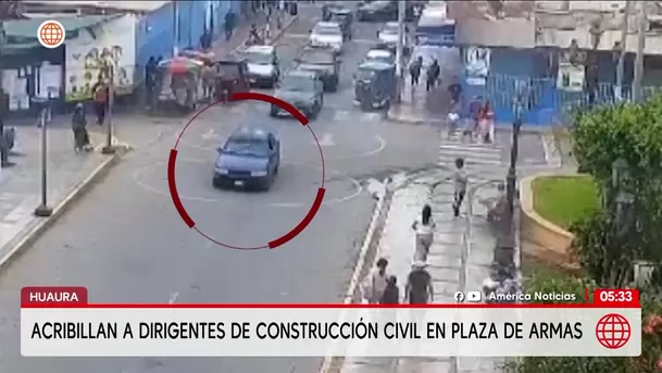 Asesinan a dos dirigentes de Construcción Civil en Huaura. Foto: América Noticias