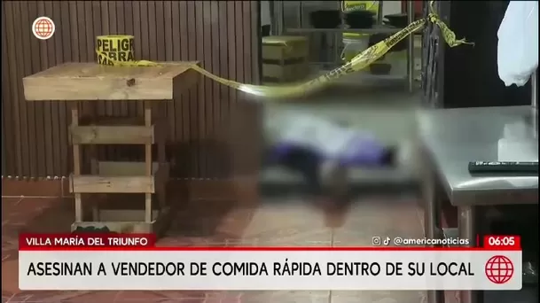 Asesinan a comerciante de comida rápida en VMT/ América Noticias