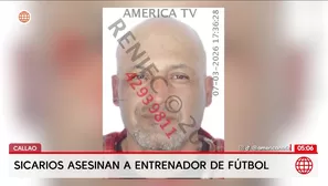 Asesinan a entrenador de fútbol en Callao. Foto y video: América Noticias