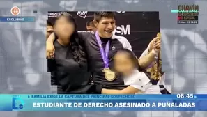 Tacna: matan a puñaladas a estudiante y campeón de jiu-jitsu. Foto y video: Domingo al día
