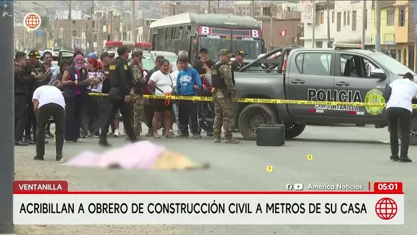 Asesinan a excarpintero de construcción civil en Ventanilla. Foto: América Noticias Asesinan a excarpintero de construcción civil en Ventanilla. Foto: América Noticias